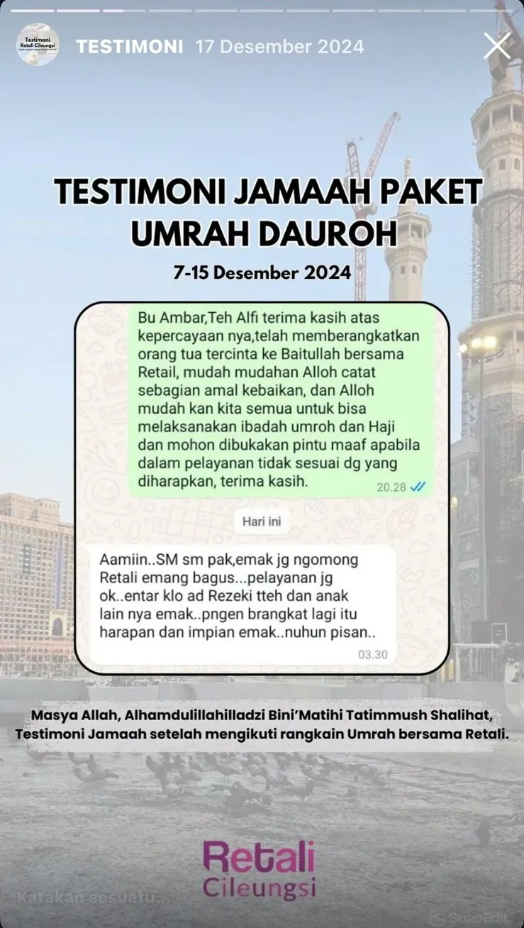 Paket Umroh